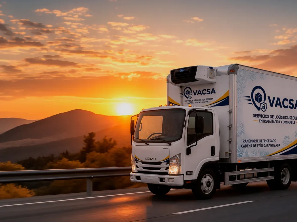 Flota de transporte logístico de Grupo STI en carretera